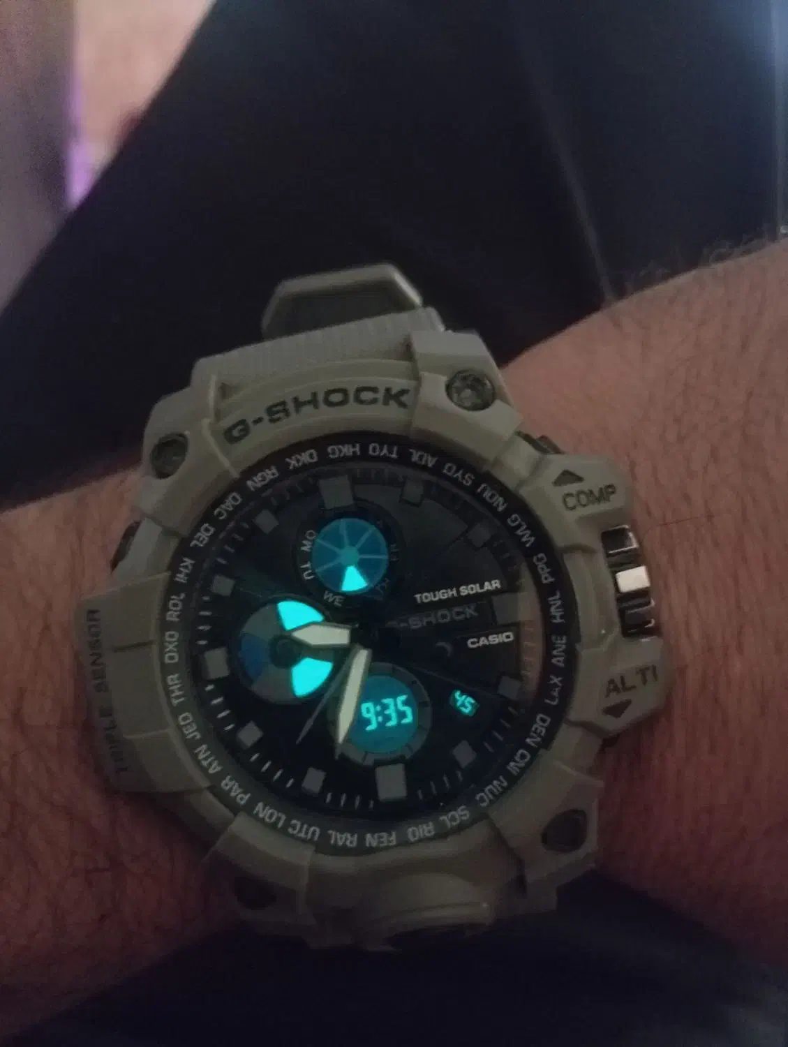 ساعت جی شاک دو موتوره|ساعت|دهدشت, |دیوار