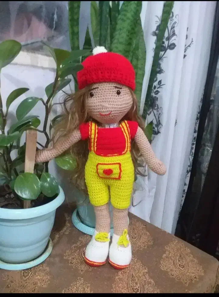 عروسک دستبافت|اسباببازی|شوش, |دیوار