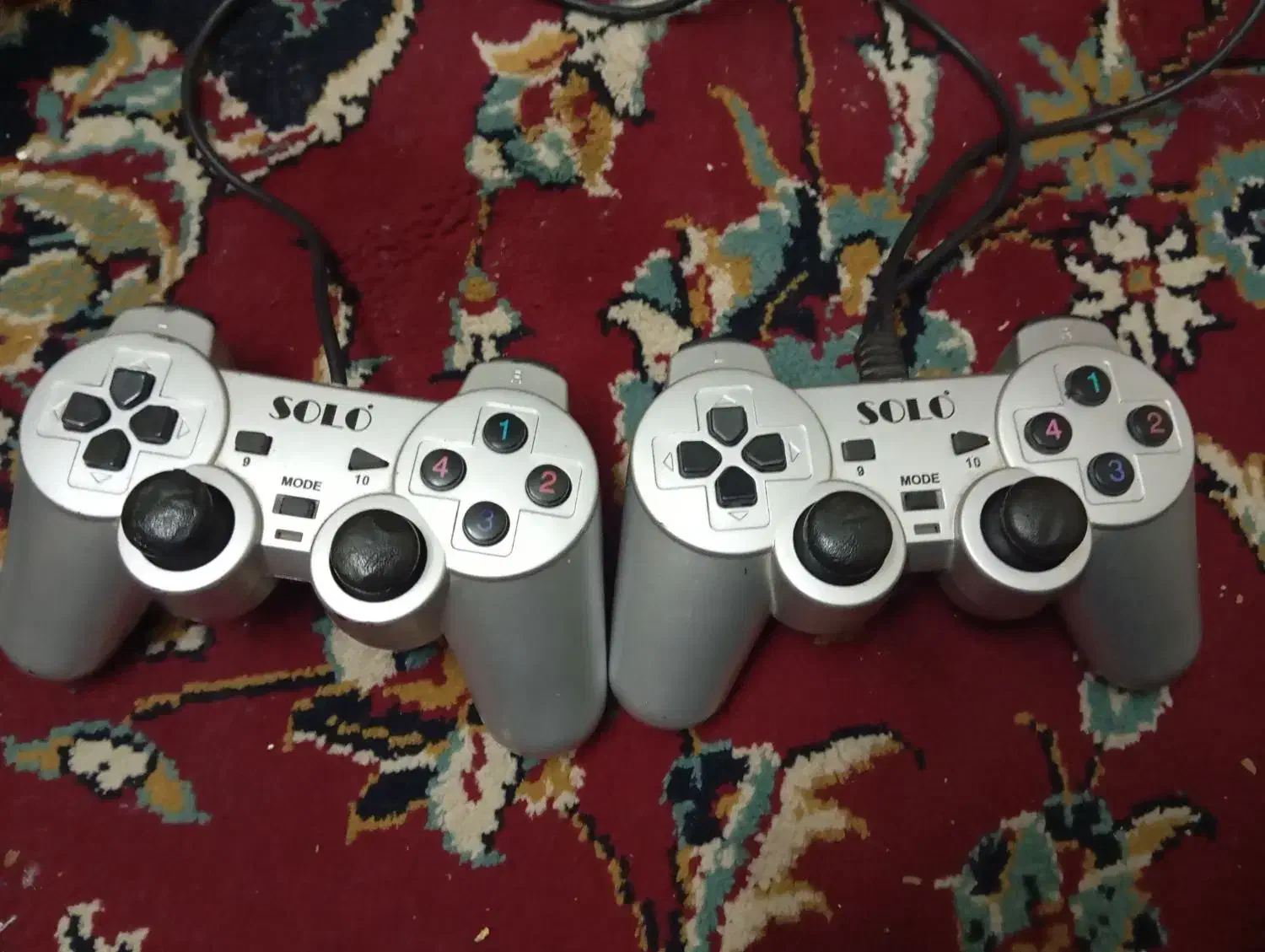 2عدد دسته کامپیوتر|کنسول، بازی ویدئویی و آنلاین|مشهد, حرم مطهر رضوی|دیوار