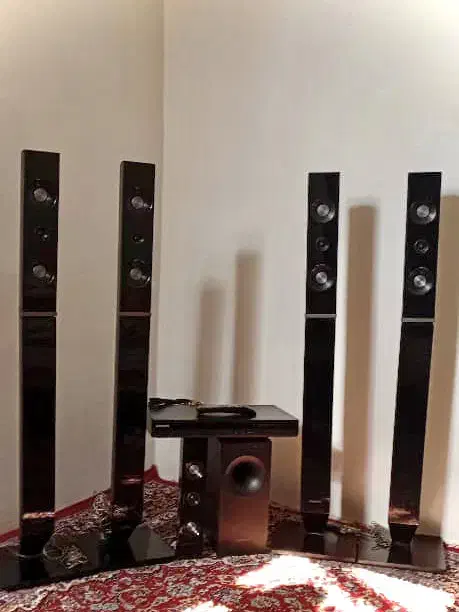 سینما خانگی ۷تیکه همراه ساب و دیویدی|سیستم صوتی خانگی|رشت, استقامت ۱|دیوار