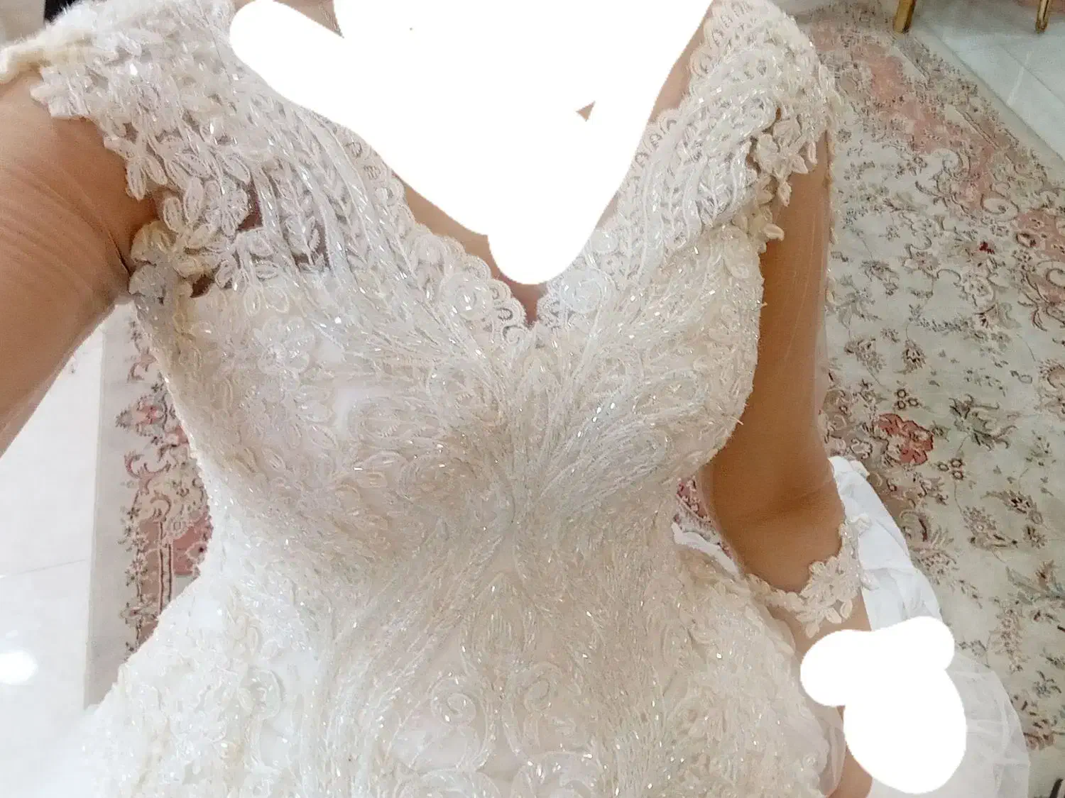 لباس عروس سایز 38تا42قابل سایز|لباس|ری, اقدسیه|دیوار