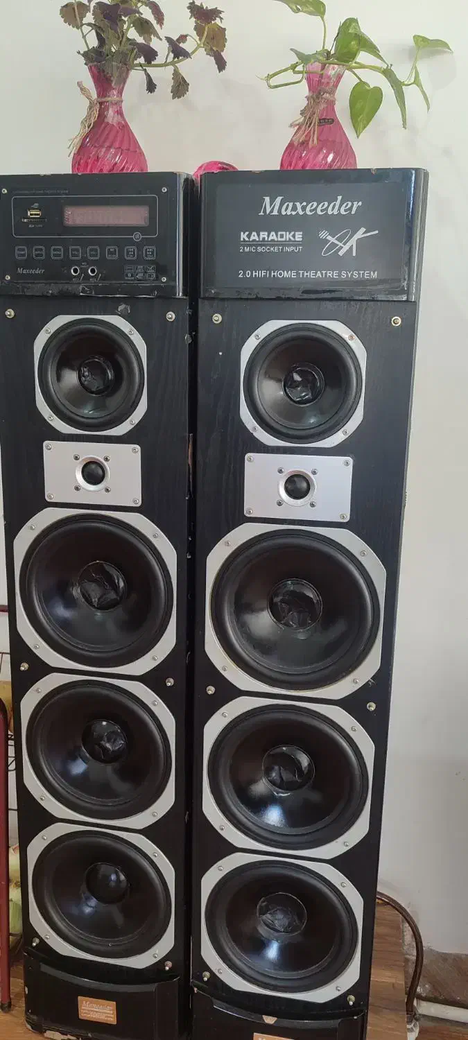 اسپیکر|سیستم صوتی خانگی|بم, |دیوار