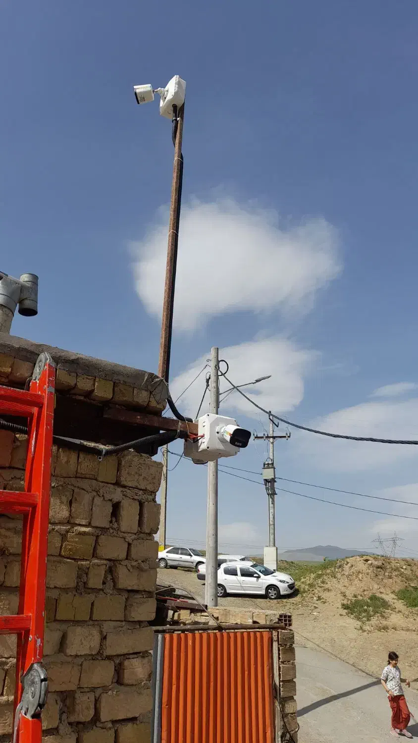 نصب دوربین مداربسته +دیددرشب رنگی|دوربین مداربسته|اراک, |دیوار