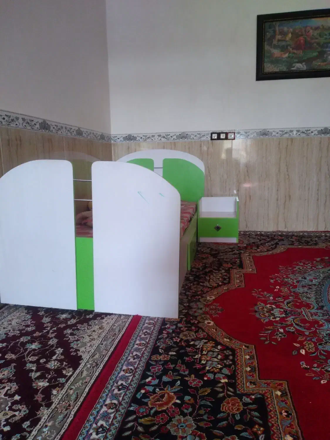 تخت و کمد نوجوان|تخت و سرویس خواب|گل تپه, |دیوار