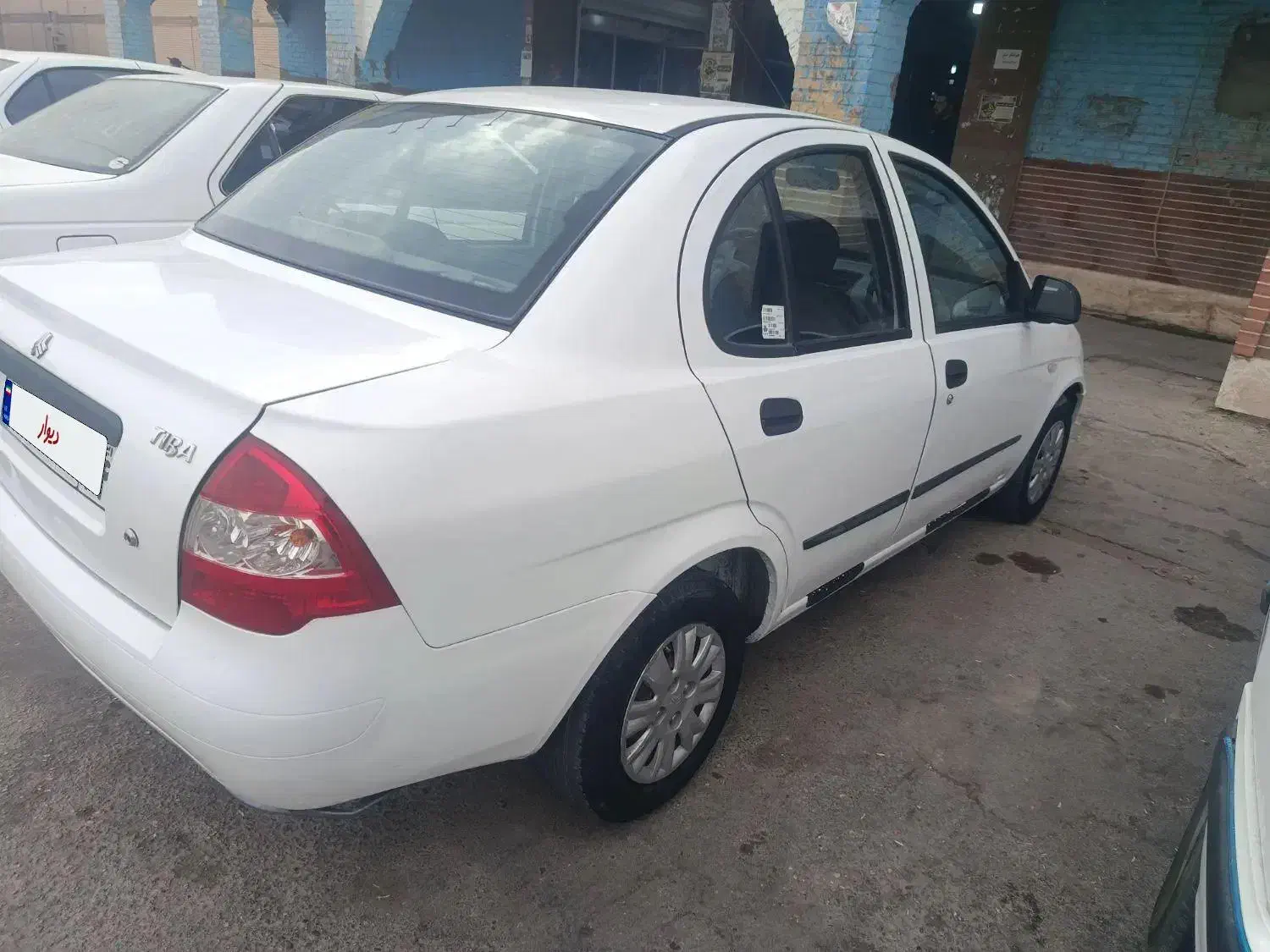 تیبا یک ۹۷ یه درب رنگ|خودرو سواری و وانت|امیدیه, |دیوار