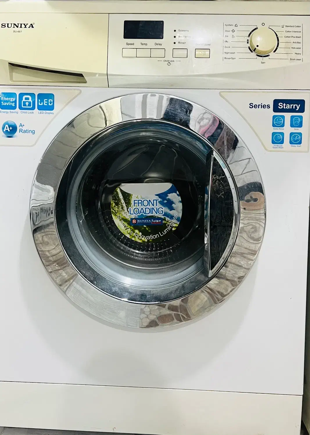 ماشین لباسشویی سونیا ۹کیلویی|ماشین لباسشویی و خشک‌کن لباس|دهدشت, |دیوار