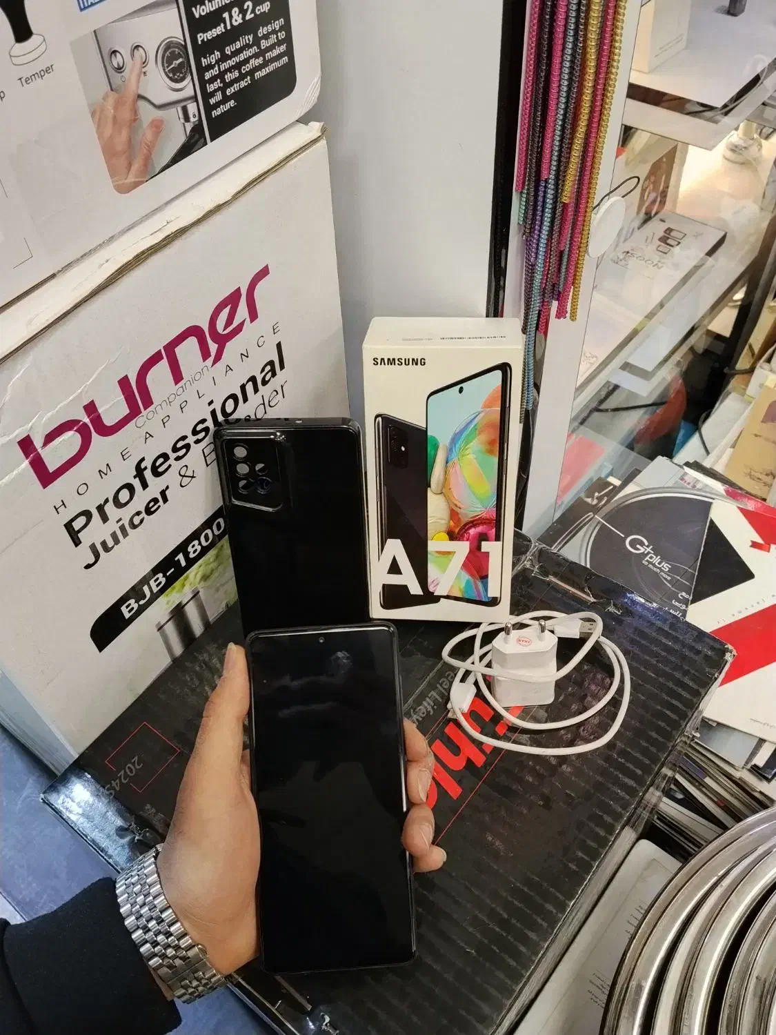 گوشی سامسونگA71/حافظه128رام8/موبایل مختاری|موبایل|قرچک, مهدیه|دیوار