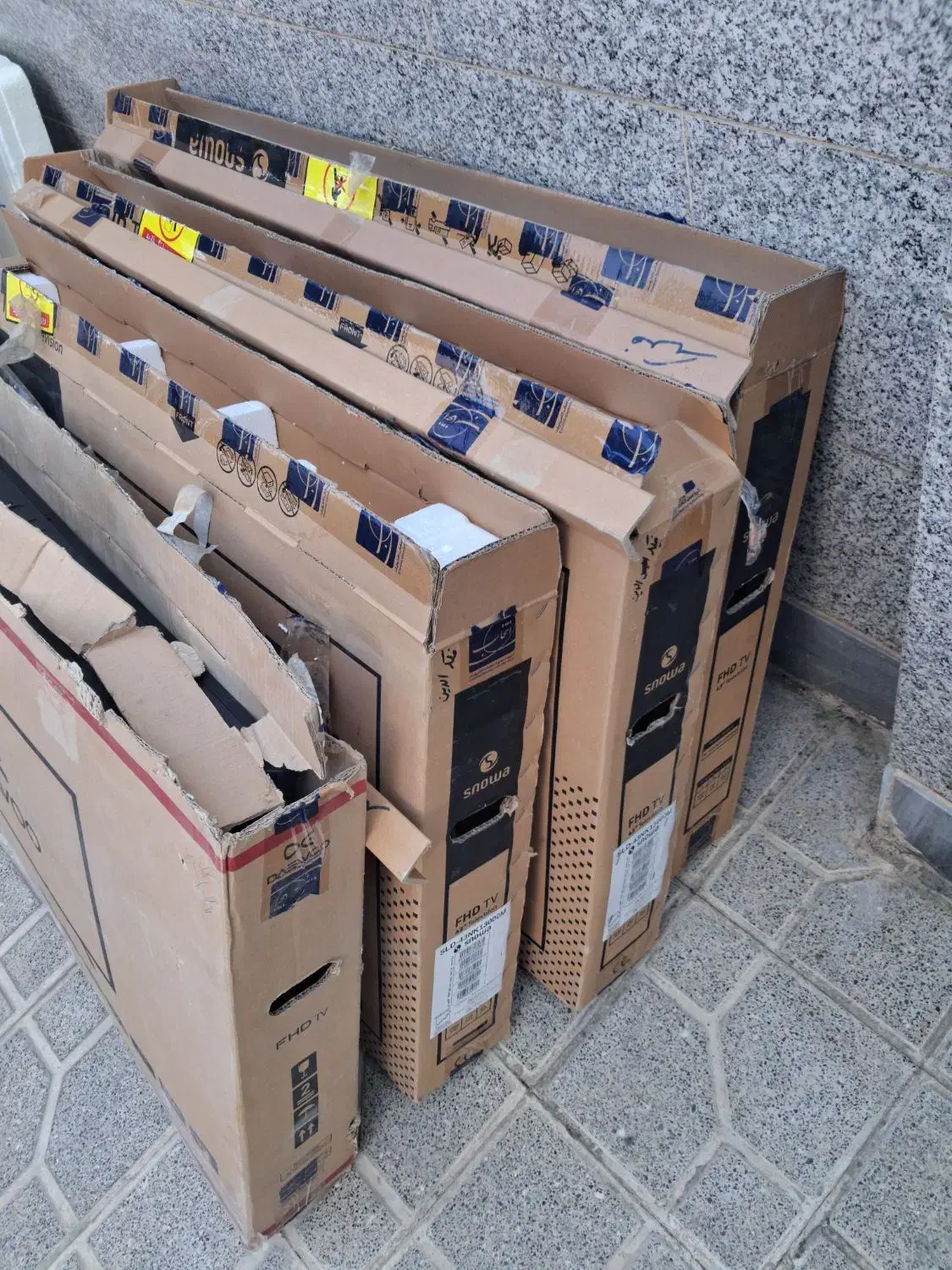 ۴ عدد ال ای دی ۴۳ اینچ اسنوا و دوو|تلویزیون و پروژکتور|نهاوند, |دیوار