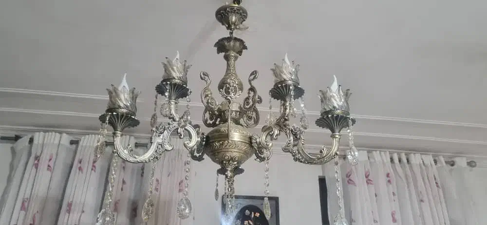 لوستر|لوستر و چراغ آویز|بم, |دیوار