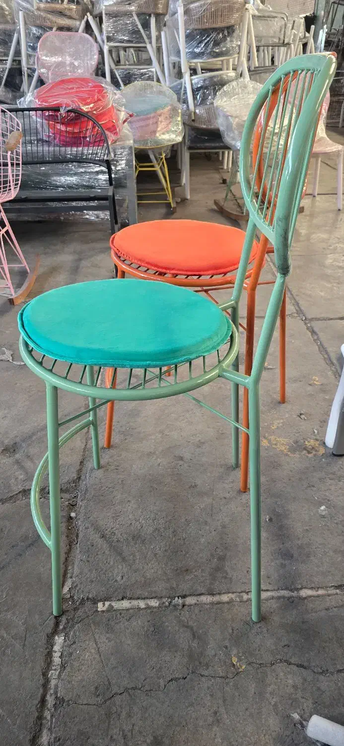 صندلی بار جگرکی اپنی کانتر فستفود منزل جزیره فلزی|میز و صندلی غذاخوری|کلاردشت, |دیوار