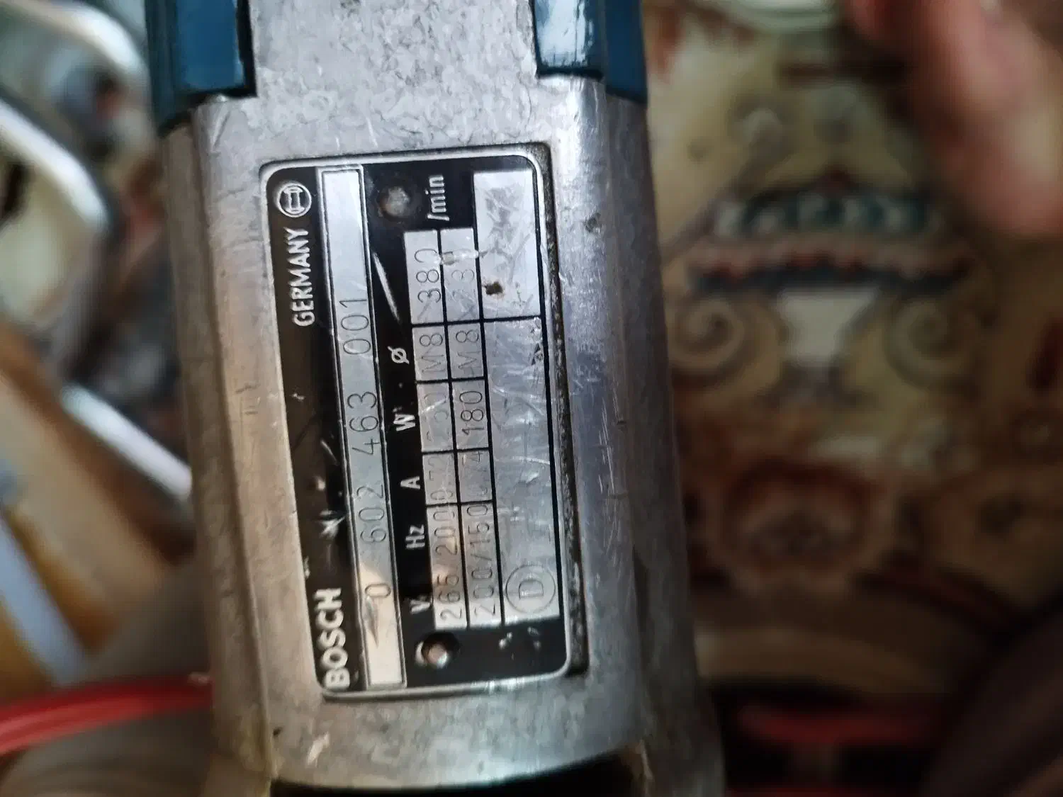 دلر قلاویز زن دستی سه فاز بوش|ابزارآلات|کرج, عظیمیه|دیوار