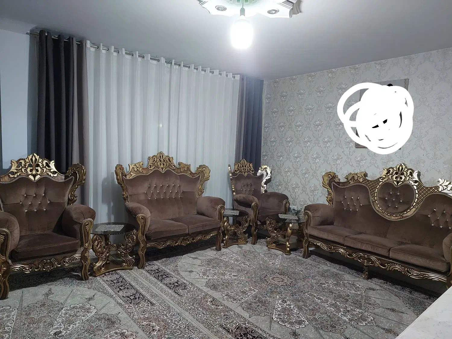 مبل شیشه نفر|مبلمان خانگی و میز عسلی|فردیس, شهرک ناز|دیوار