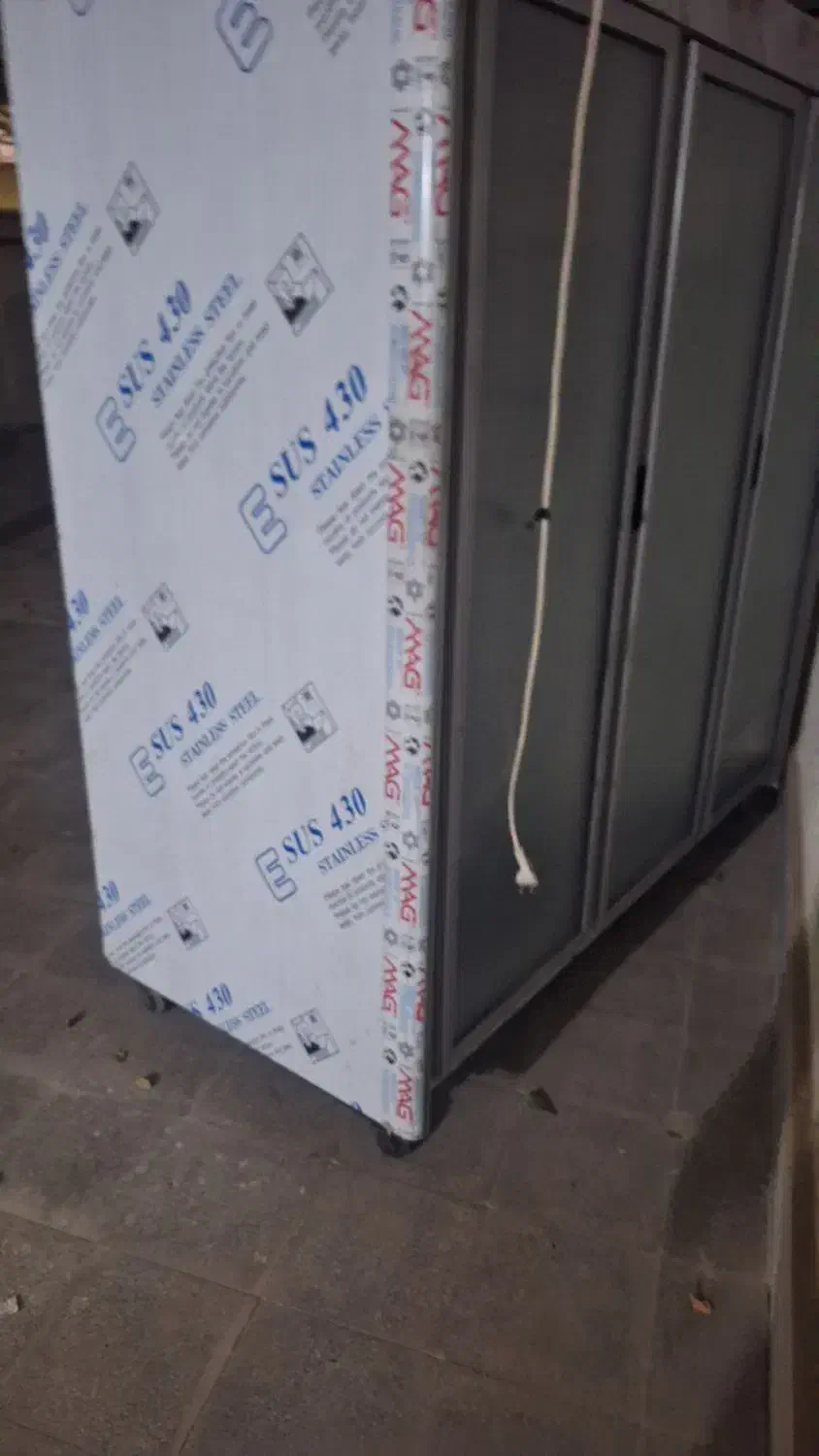 یخچال ایستاده ویترینی ۲×۲ در عمق ۶۰ سانت|یخچال و فریزر|بجنورد, |دیوار