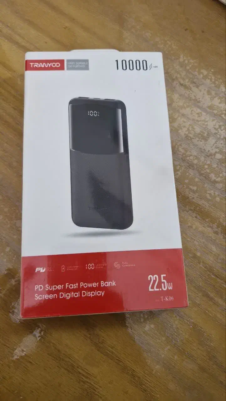 ترانیو پاوربانک ۱۰۰۰۰|لوازم جانبی موبایل و تبلت|تهران, شهرک یاس|دیوار