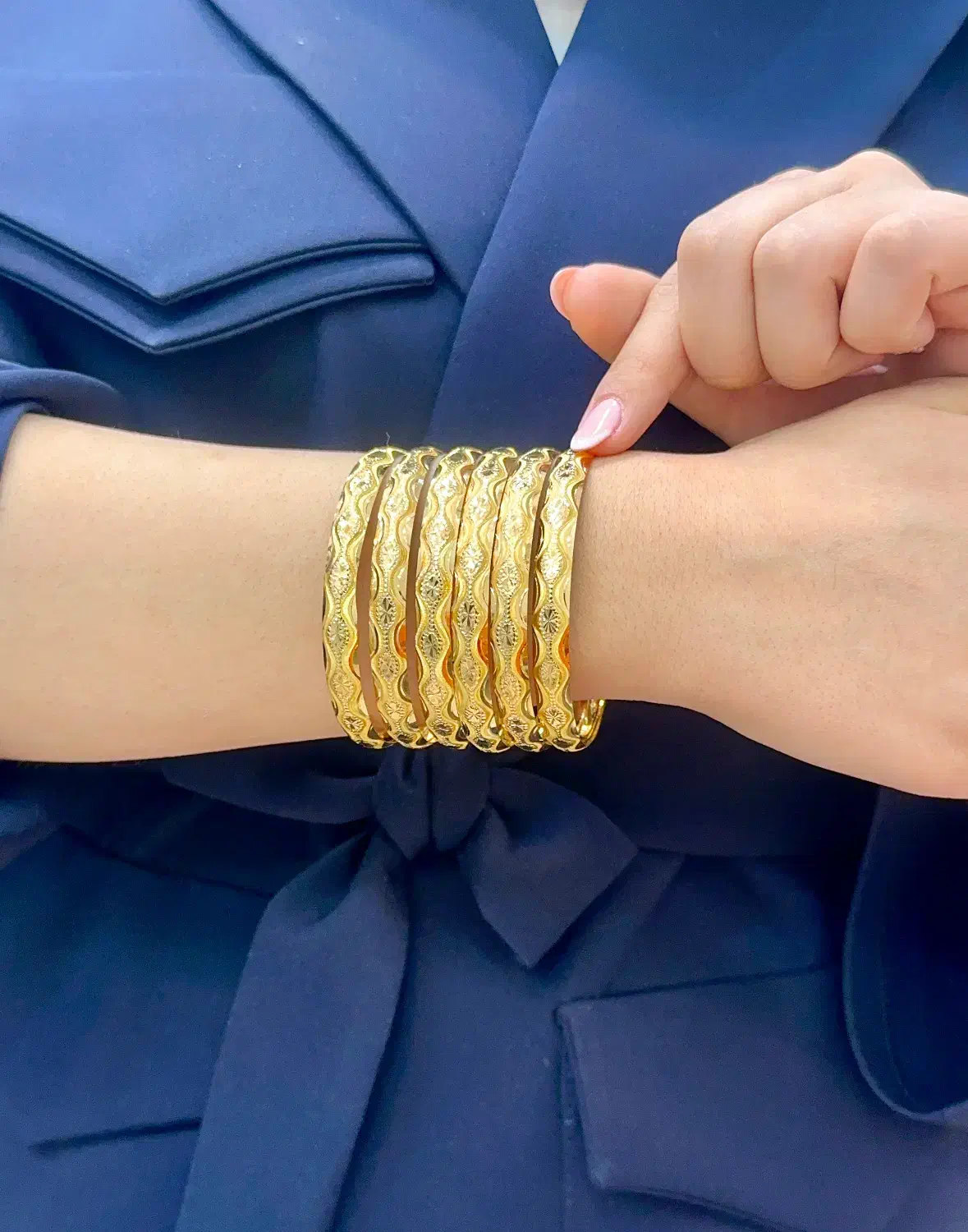 النگو بدون اجرت آرسو کد۵۴۶ سایز بندی کامل|جواهرات|گلستان (تهران), |دیوار