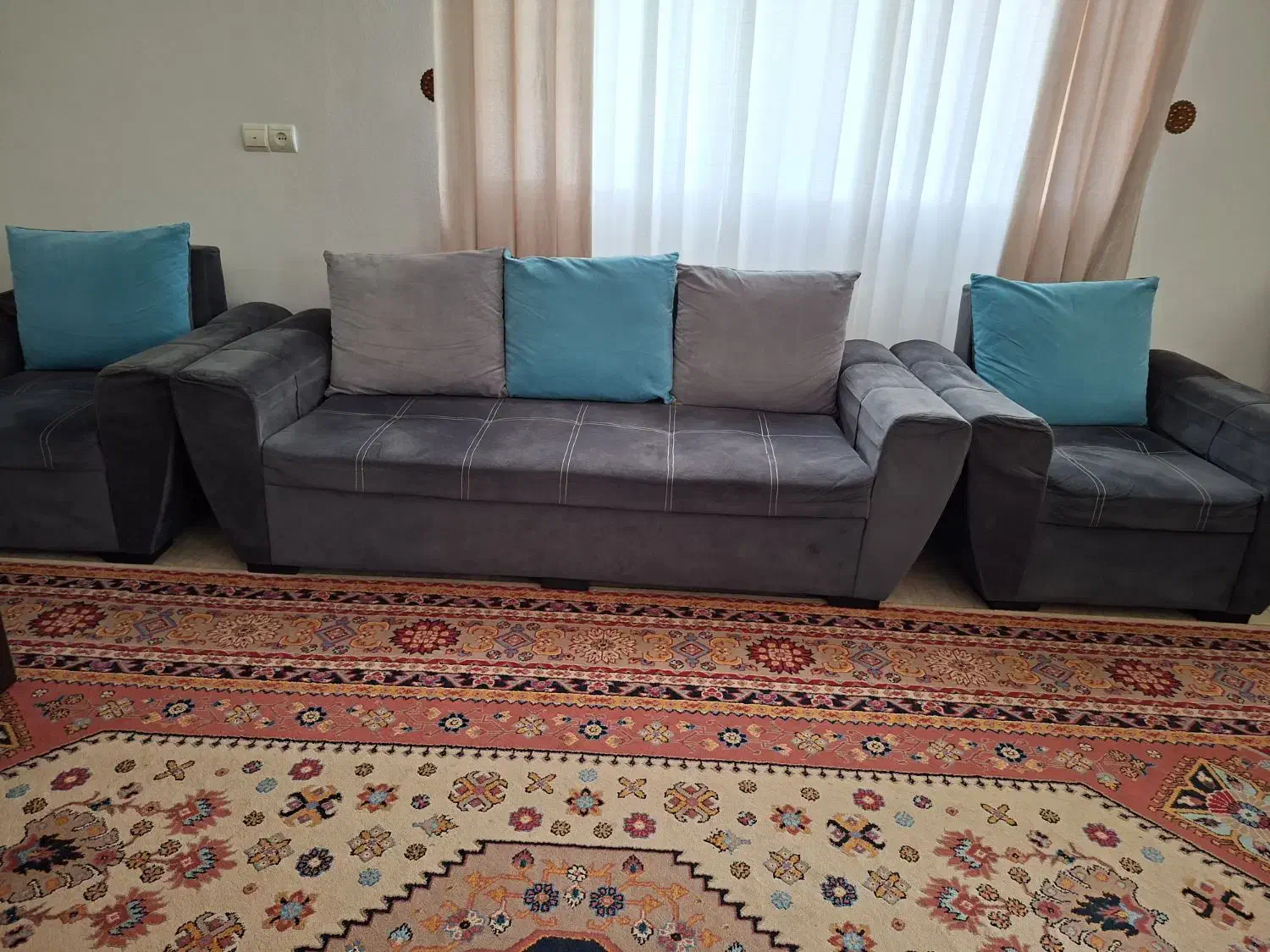 مبل وناهارخوری ۸نفره|مبلمان خانگی و میز عسلی|کلارآباد, |دیوار