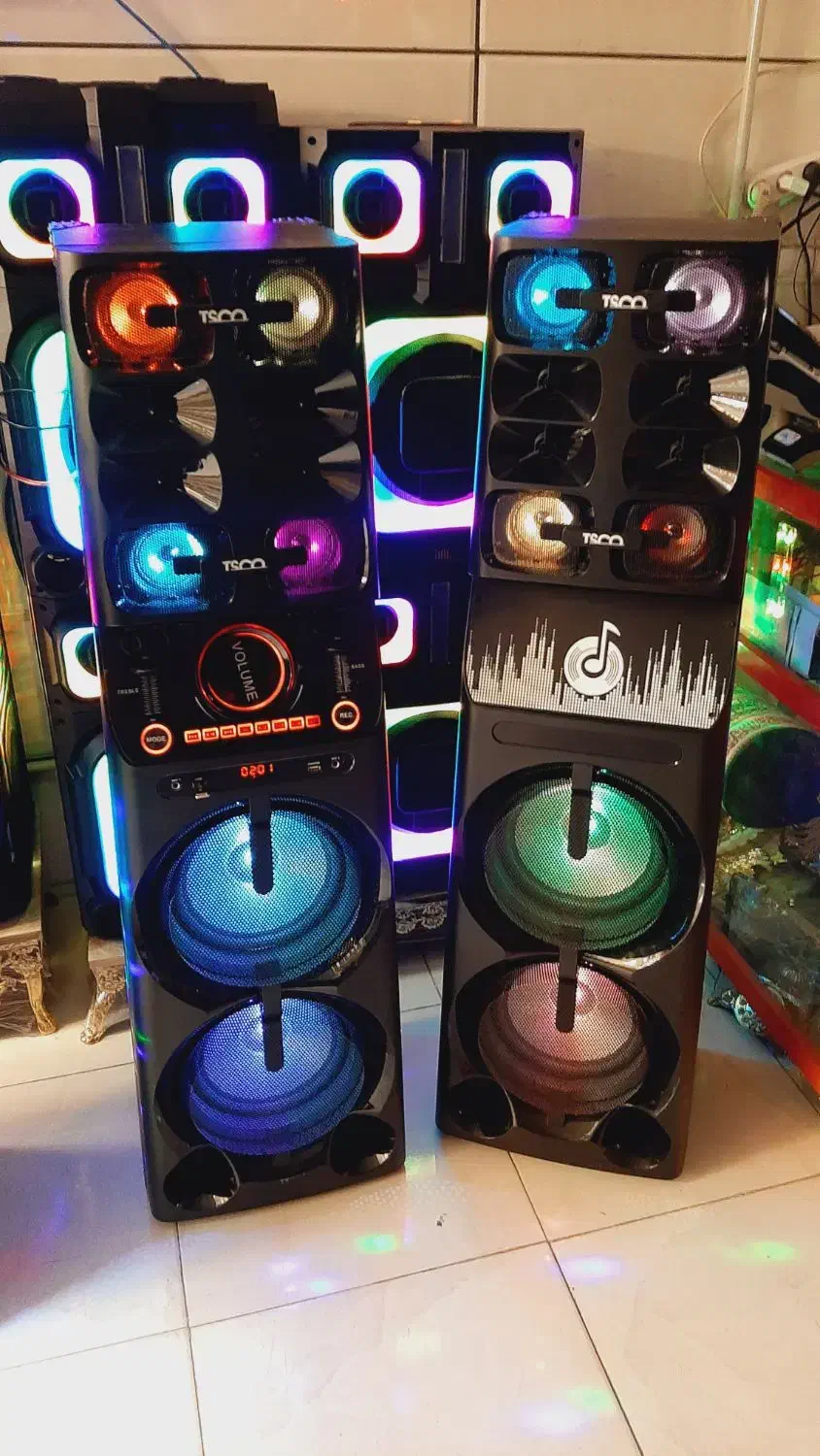 جشنواره زیر قیمت باند اسپیکر جفتی برقی تسکو سوگلی|سیستم صوتی خانگی|زنجان, |دیوار