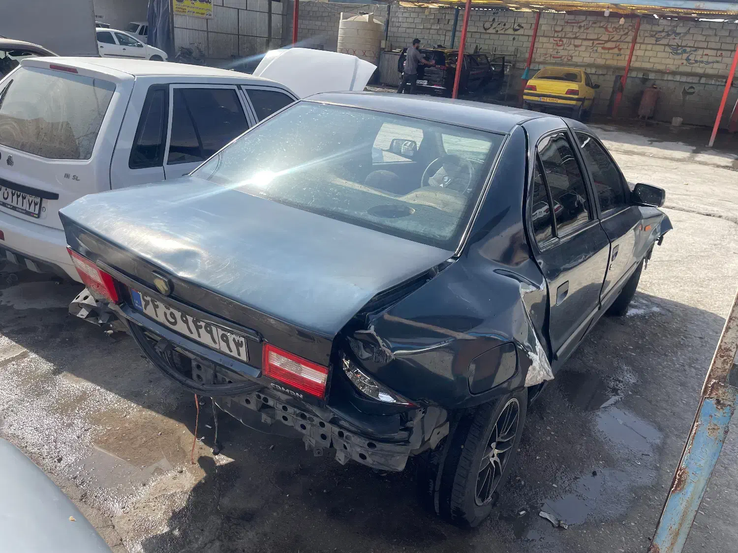 سمند LXمدل ۱۳۹۳ تصادفی|خودرو سواری و وانت|شیراز, محمدیه|دیوار