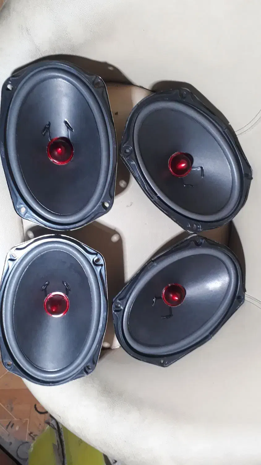 چهار عدد بلندگو JVC|صوتی و تصویری|قم, پامنار|دیوار