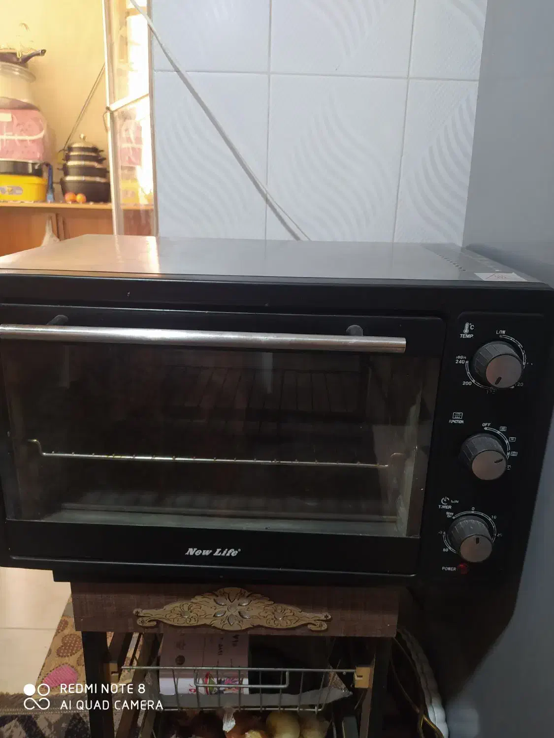 توستر مارک نیو لایف در حد نو|اجاق گاز و لوازم برقی پختوپز|صدرا-فارس, فاز ۲|دیوار