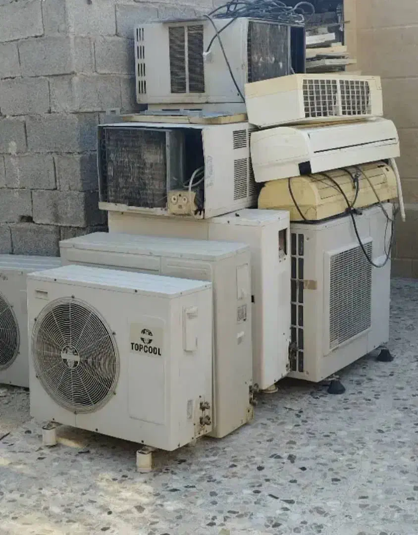 جمع آوری و خریدار اسپیلت وکولرگازی خراب وسوخته|کولر گازی و فن‌کوئل|زابل, |دیوار