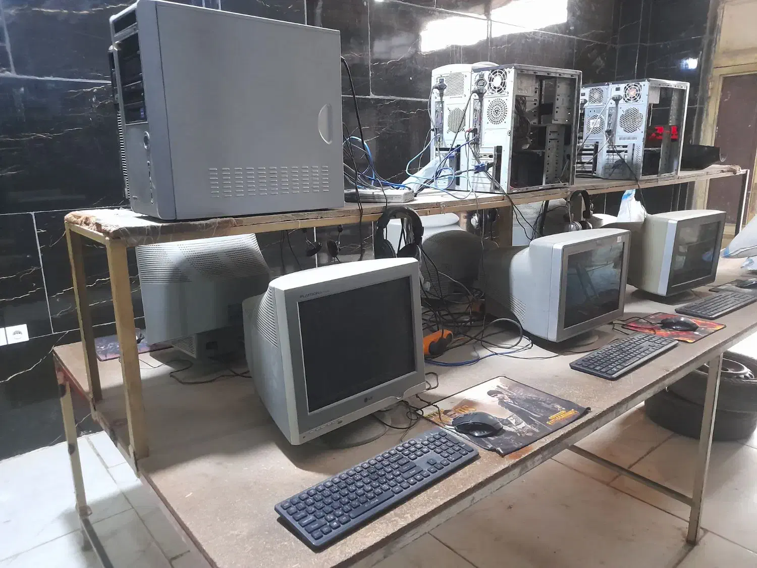 کامپیوتر گیم نت بالوازم کامل|رایانه رومیزی|گنبد کاووس, |دیوار