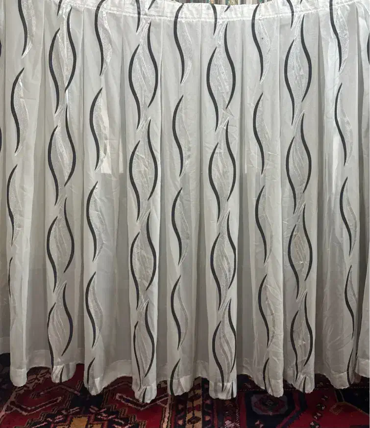 پرده اتاق خواب و کتیبه کنار سالنی|پرده، رانر، رومیزی|تهران, شهید رجایی|دیوار