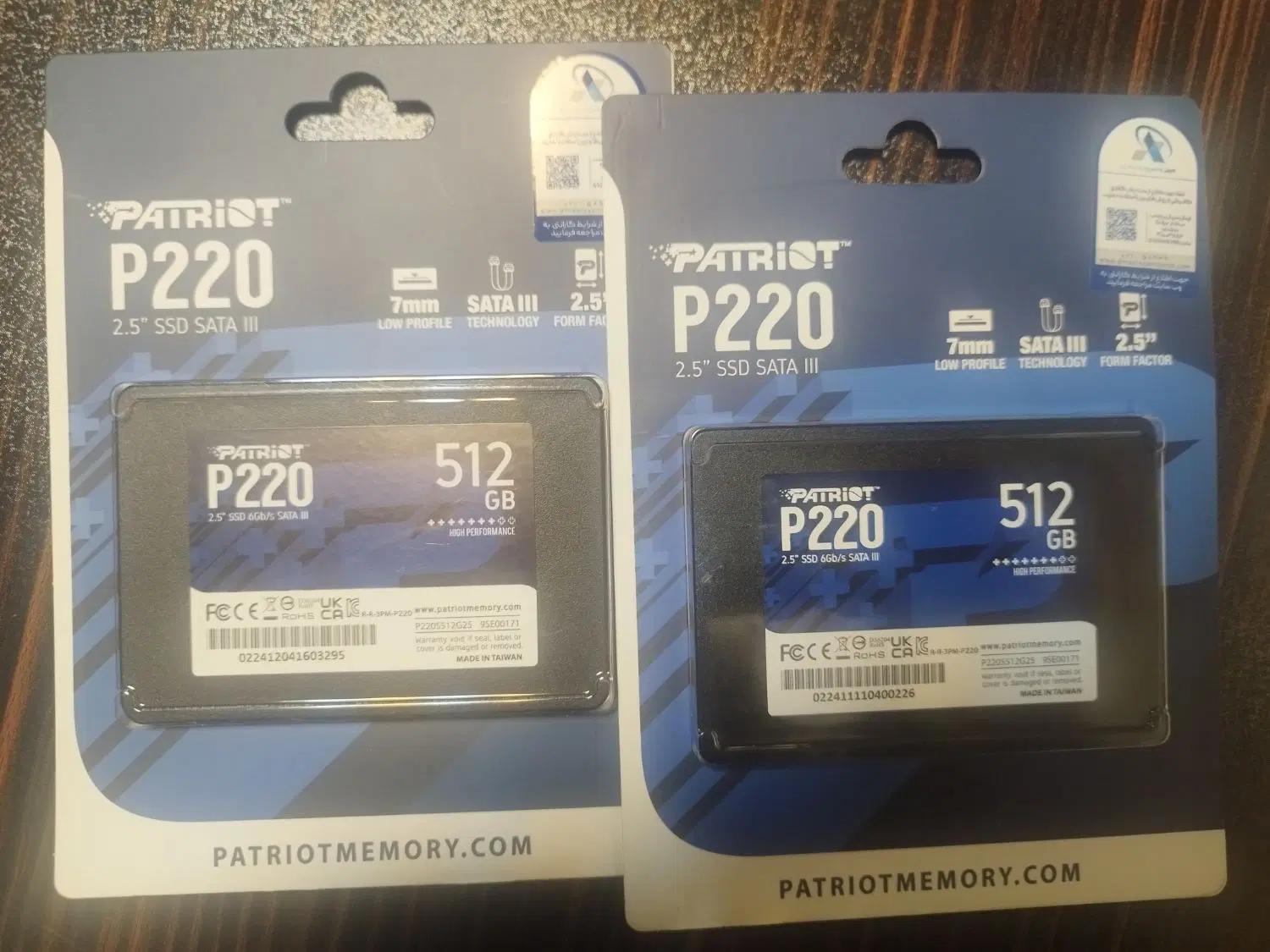 هارد ssd p220 patriot 512g|قطعات و لوازم جانبی رایانه|کرج, دهقان ویلا|دیوار