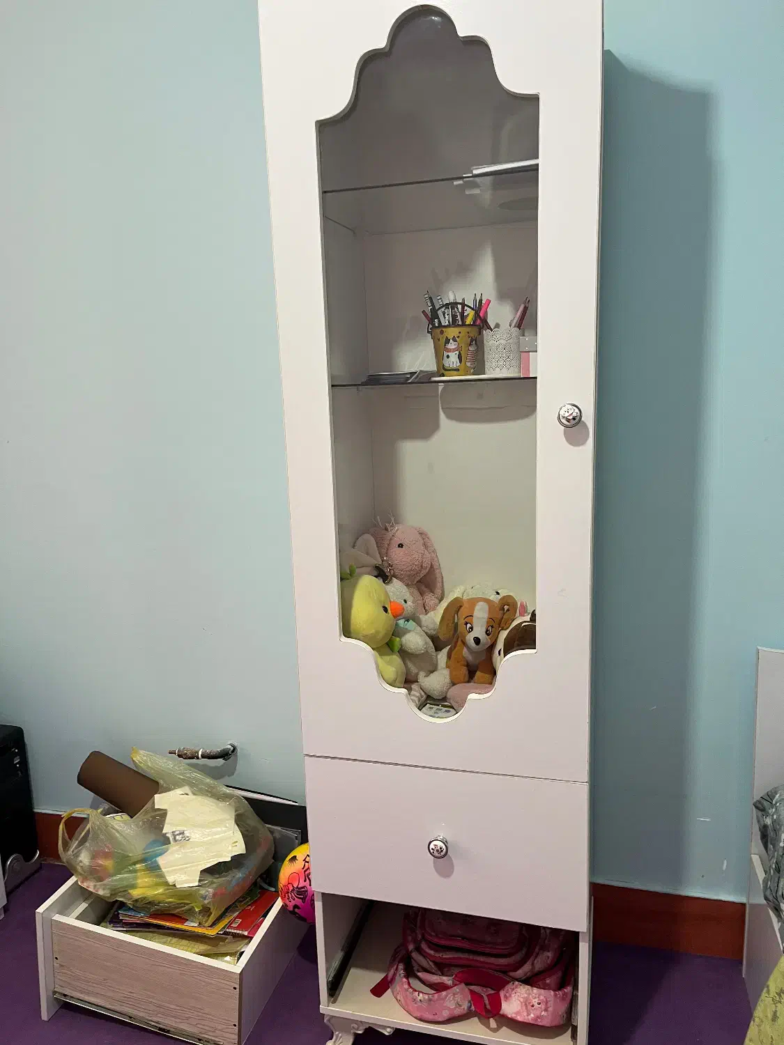 کمدبوفه میزاتاق بچه رنگ سفید.|جاکفشی، کمد، دراور|اسفراین, |دیوار
