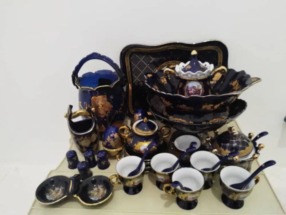 سرویس پذیرایی سرمه ای|ظروف سرو و پذیرایی|اسلامشهر, شهرک لاله|دیوار