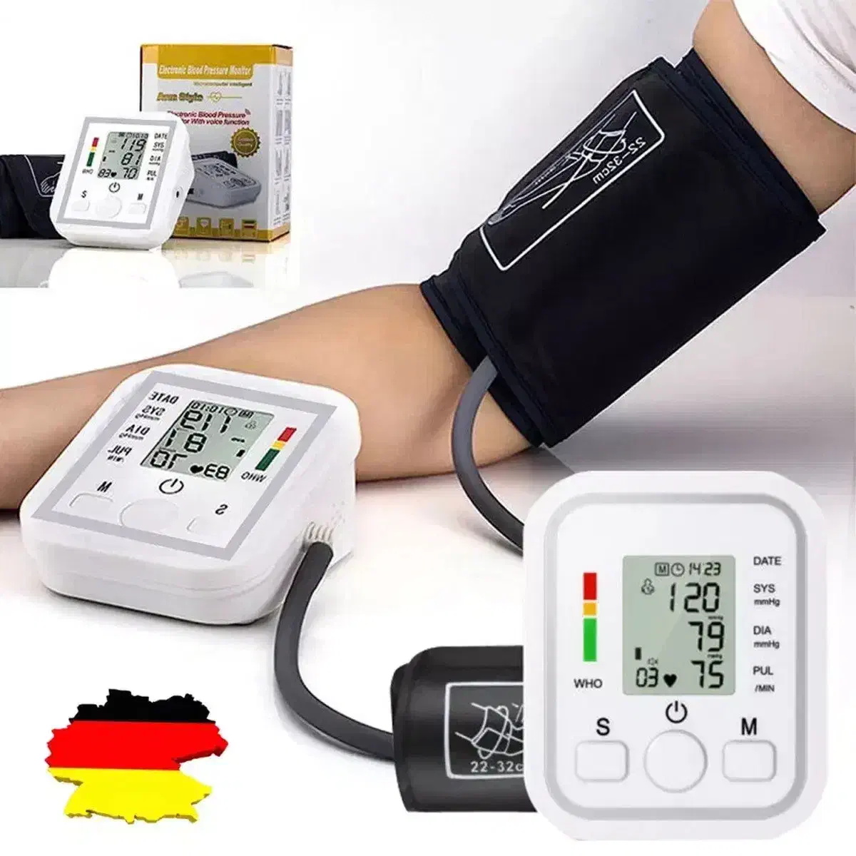 فشارسنج دیجیتالی اورجینال اندازه‌گیری دقیق باضمانت|آرایشی، بهداشتی، درمانی|رودشت (اصفهان), |دیوار