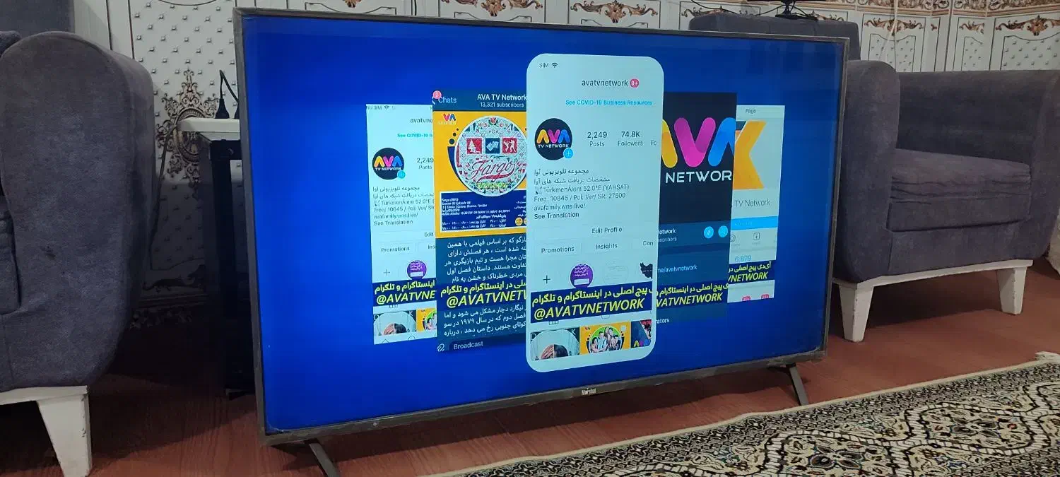 ال ای دی 50 4k|تلویزیون و پروژکتور|گرگان, |دیوار