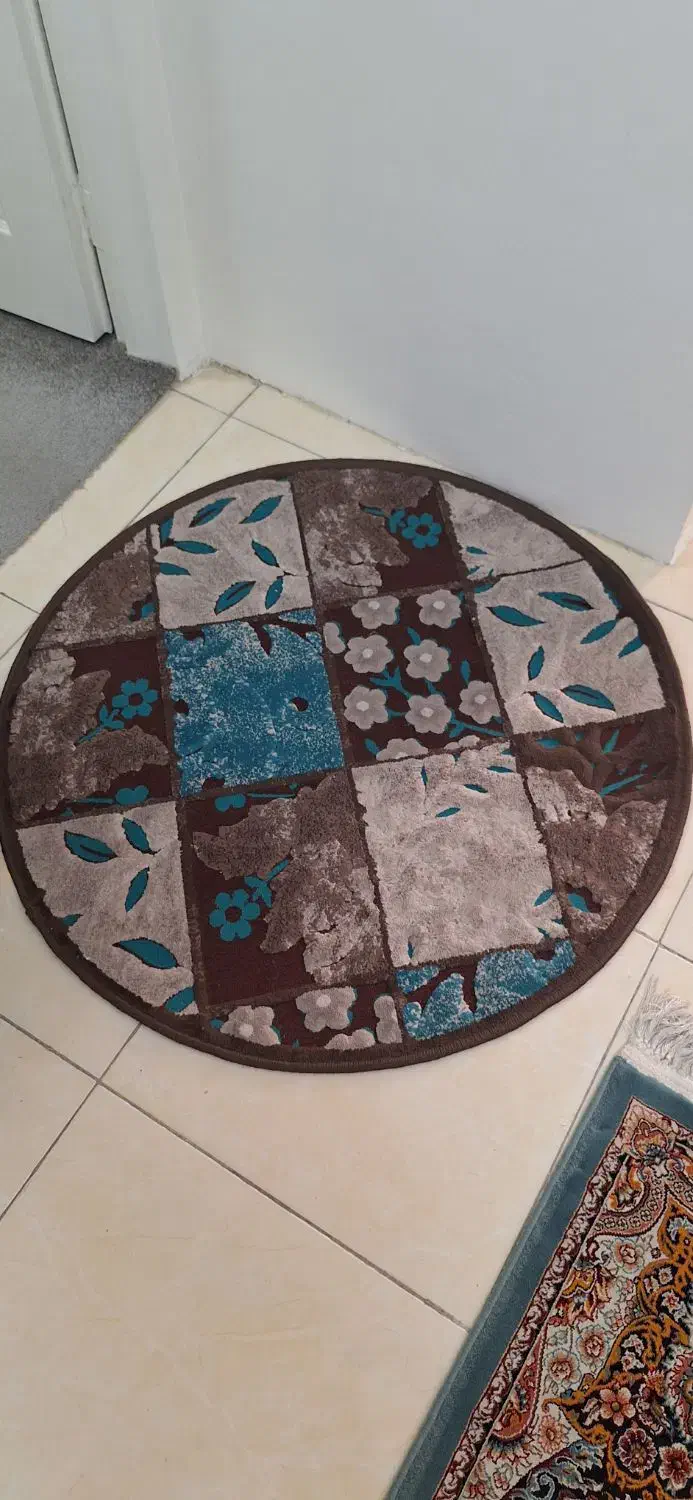 فرش گرد و پادری ست|فرش|تهران, پرستار|دیوار