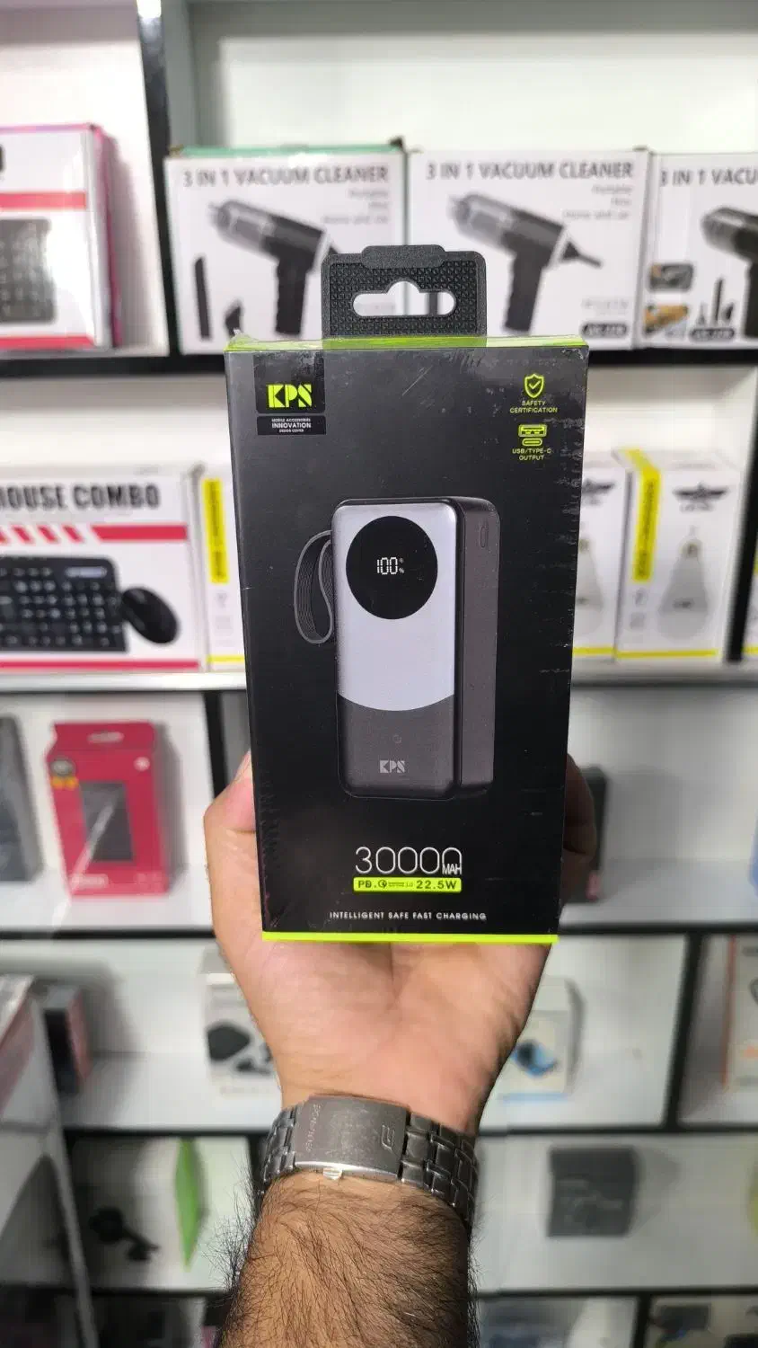 پاور بانک ۳۰ هزار نمایشگر دار آکبند نو با گارانتی|لوازم جانبی موبایل و تبلت|خرمآباد, |دیوار