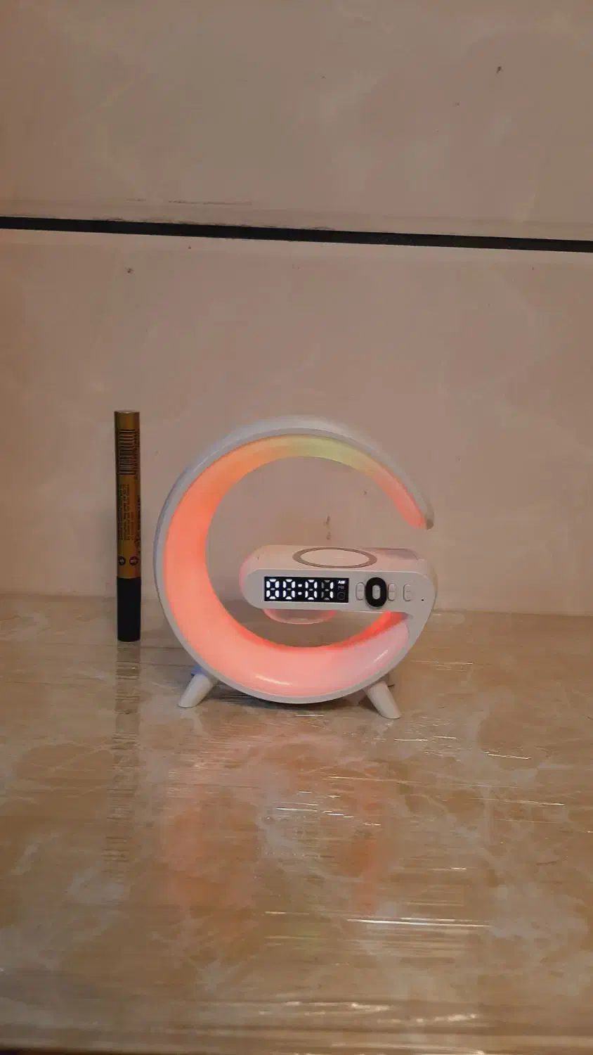 باند اسپیکر چراغ دار ساعت دار مدل G سوگلی|پخشکننده همراه|زنجان, |دیوار