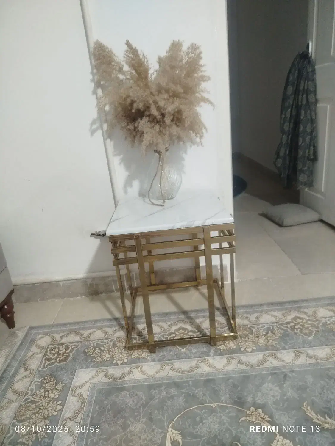 میز عسلی رنگ ثابت بدون ایراد در حدنو|مبلمان خانگی و میز عسلی|شریفآباد, |دیوار