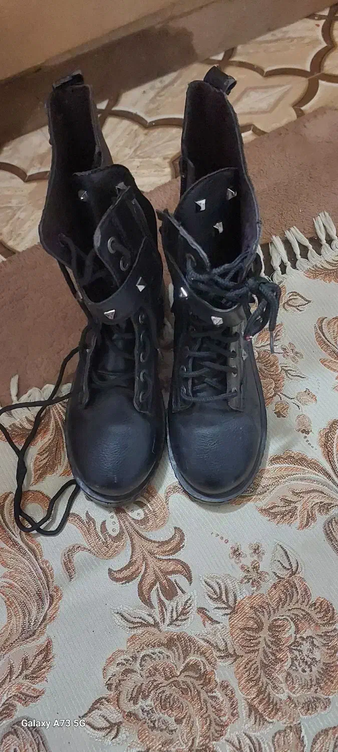 بوت چرم  زنانه|کیف، کفش، کمربند|گنبد کاووس, |دیوار