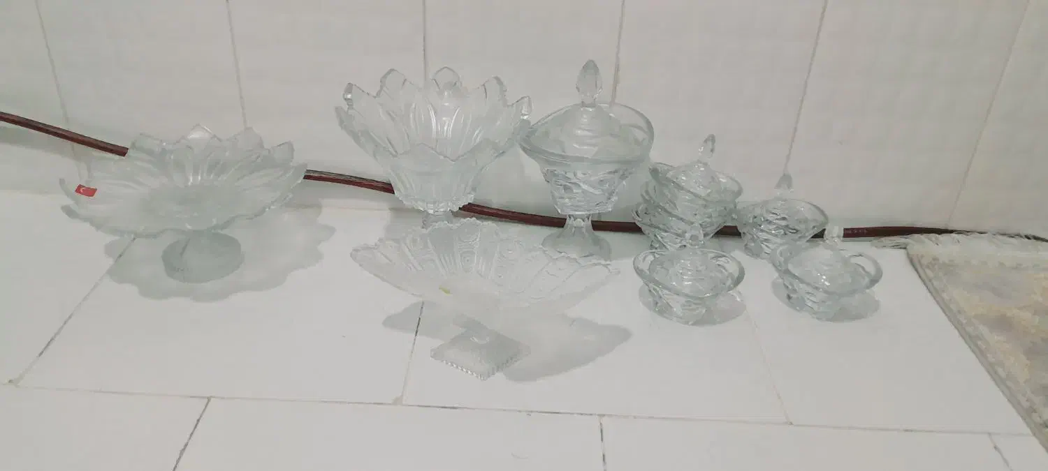 ظروف پذیرایی کریستال|ظروف سرو و پذیرایی|مشهد, ابوذر|دیوار