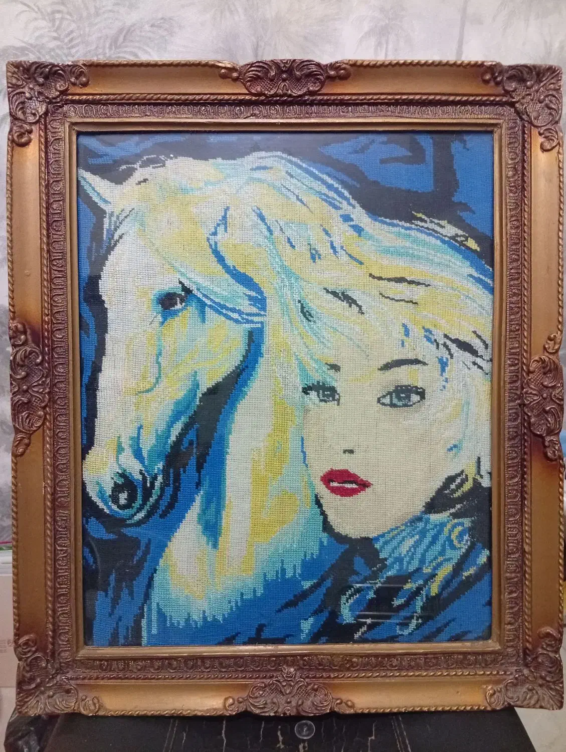 قاب عکس قدیمی|تابلو، نقاشی، عکس|بهشهر, |دیوار