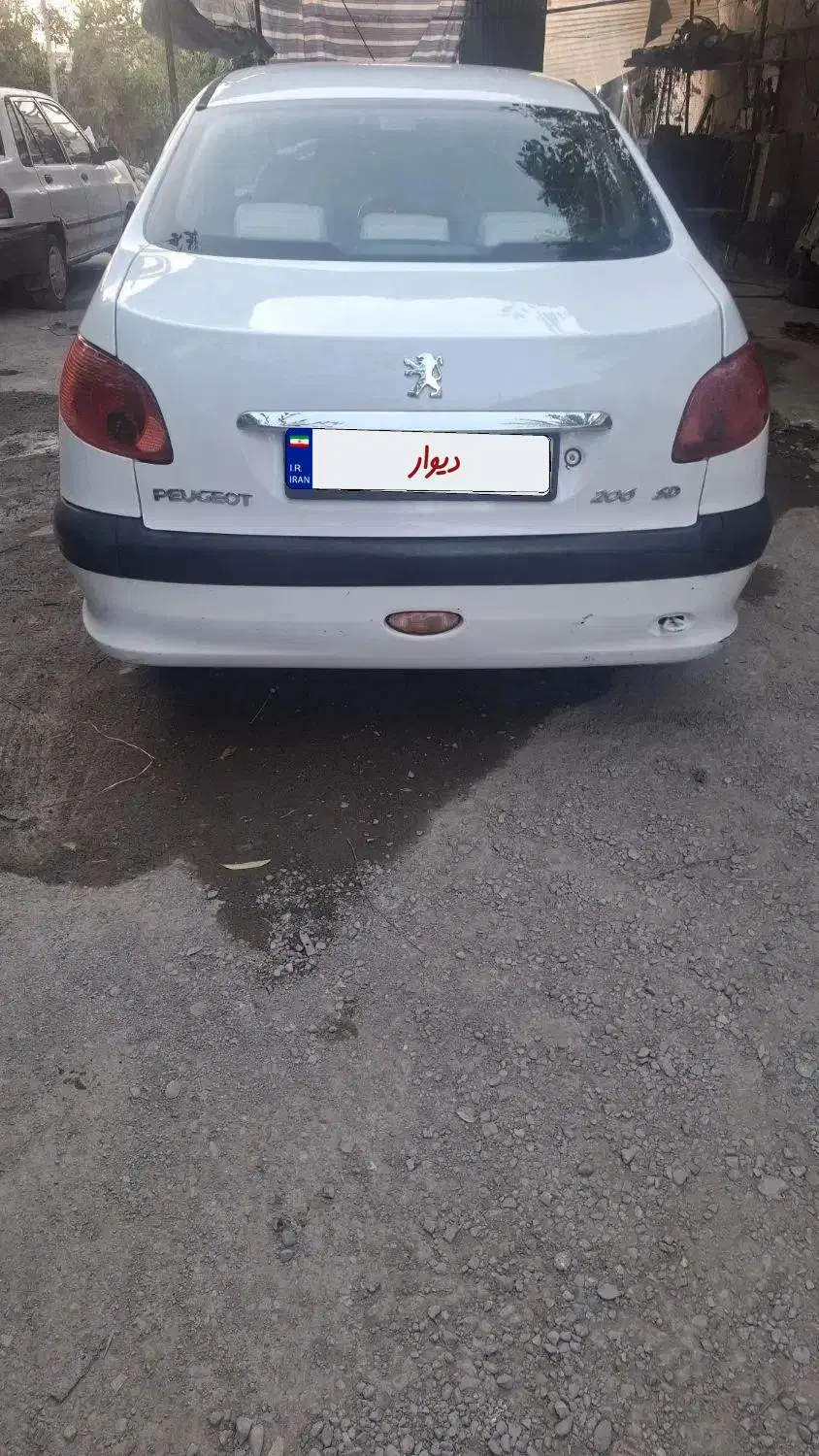 206sd در حد s500|خودرو سواری و وانت|کرج, برغان|دیوار
