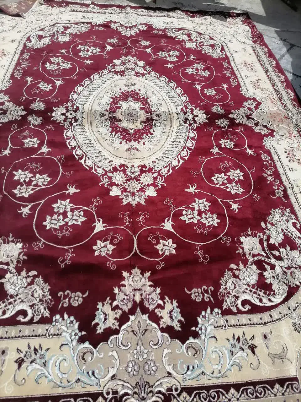 ۲تخته فرش ۱۲ متری آبی فیروزه ای|فرش|قم, حکمت شمالی|دیوار