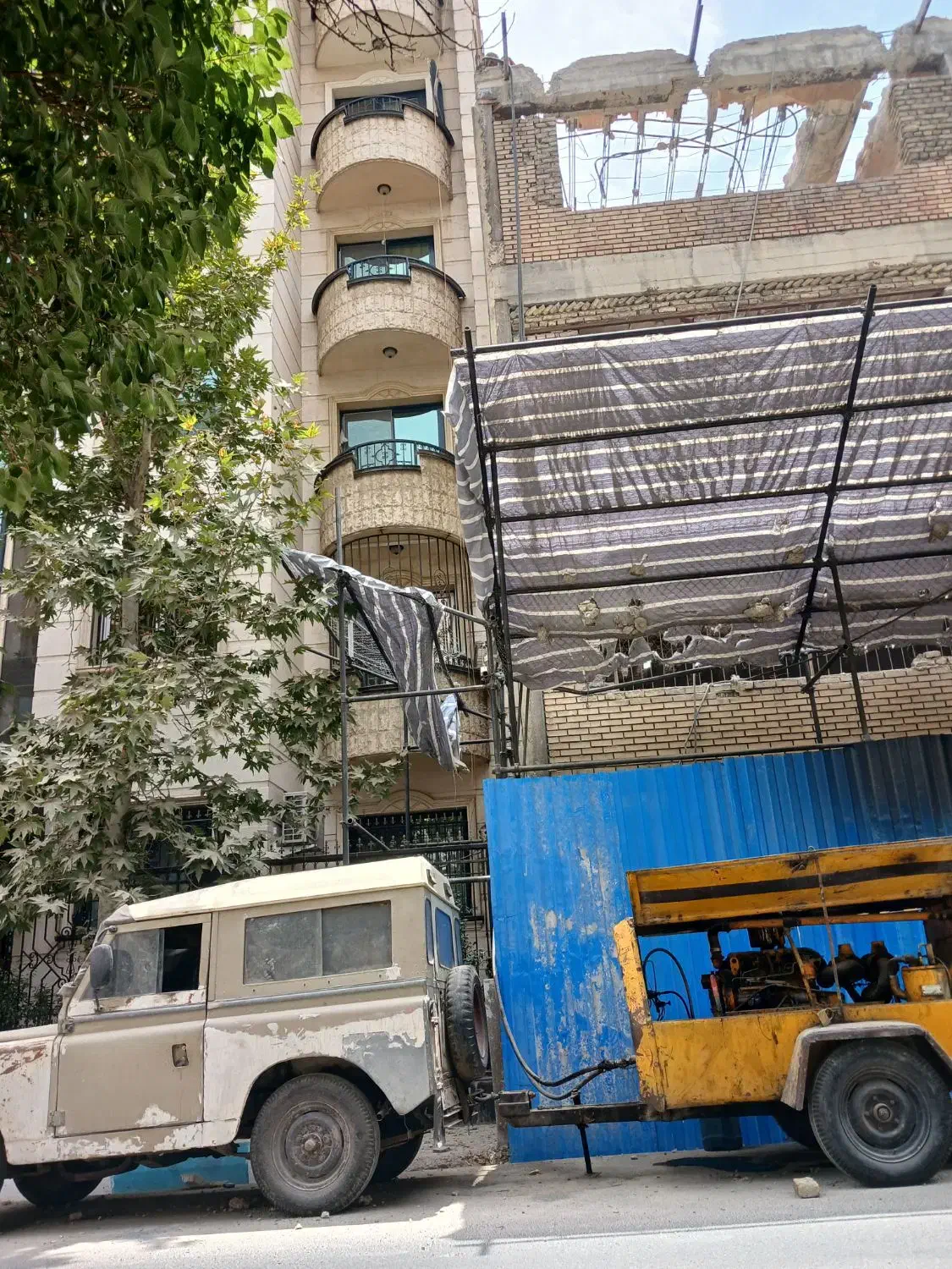 کمپرسور بادی تراکتور چکش بادی|خدمات پیشه و مهارت|ری, شهادت|دیوار