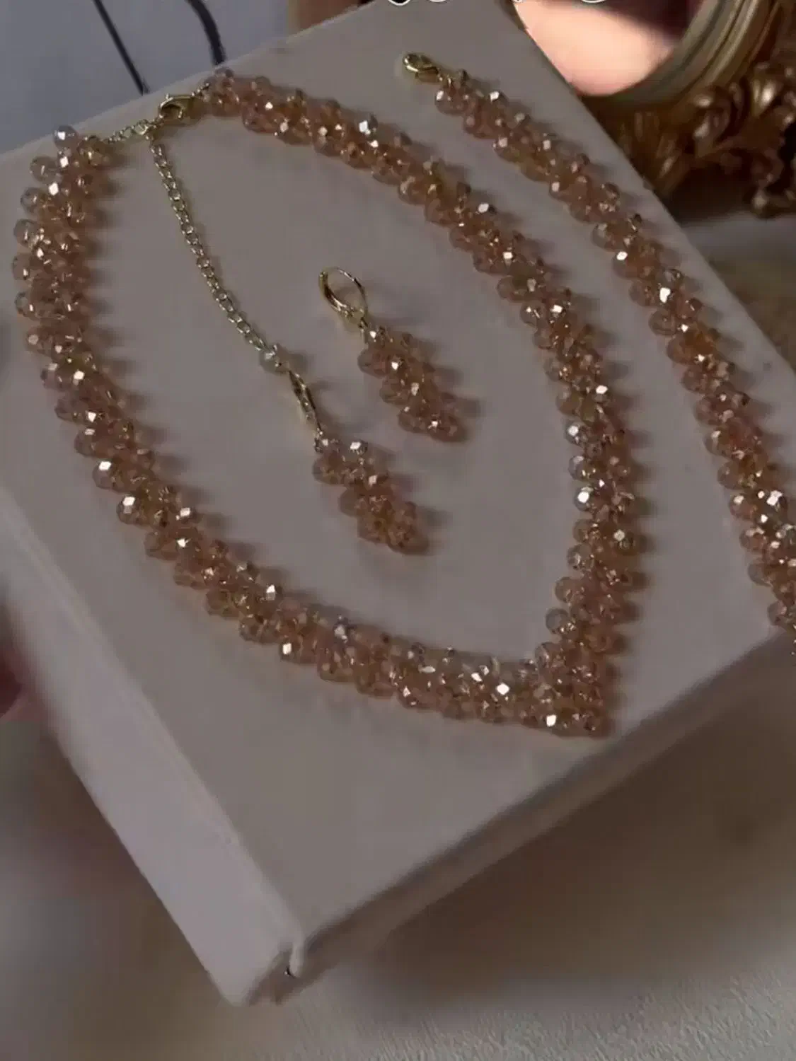 ست گردنبند و گشواره|زیورآلات و اکسسوری|سلماس, |دیوار