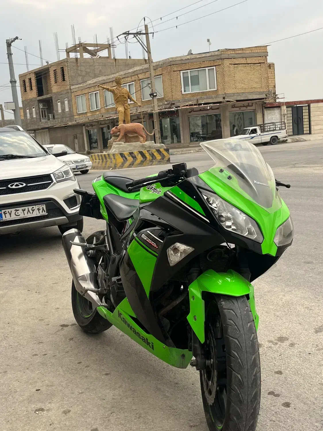 ninja 300|موتورسیکلت|شیراز, درکی|دیوار