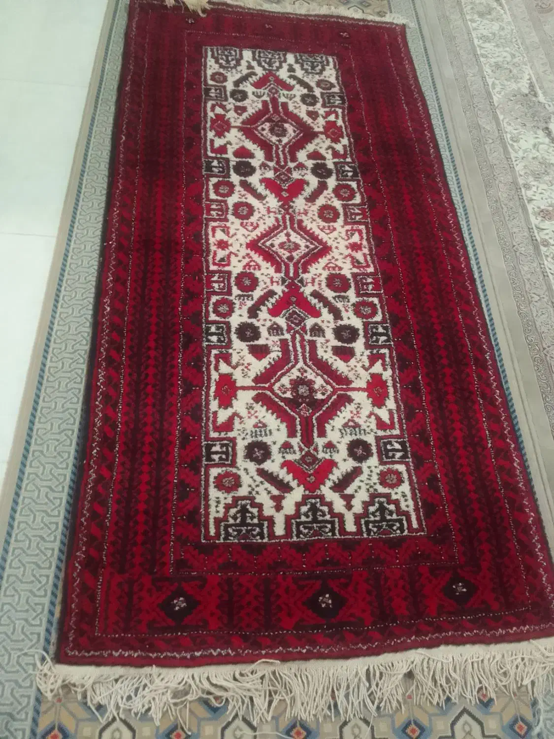 یک عدد قالیچه دستبافت|فرش|کاشمر, |دیوار