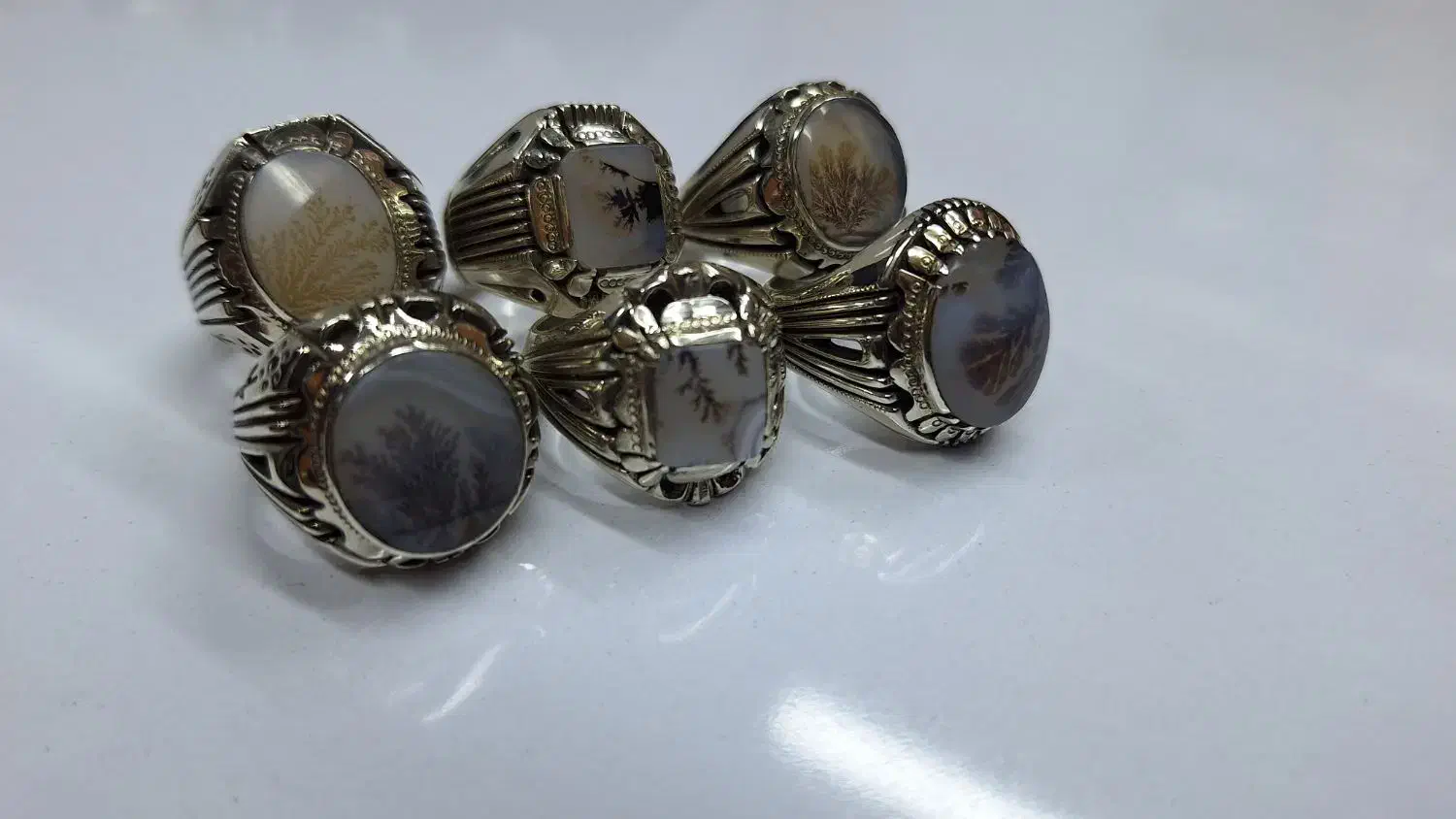 6 عدد انگشتر شجر|جواهرات|اردبیل, |دیوار