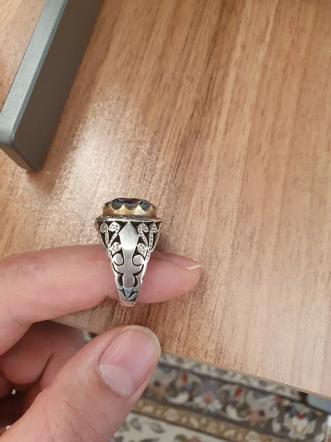 انگشتر موزانایت (الماس روس)|جواهرات|ری, فیروزآباد|دیوار