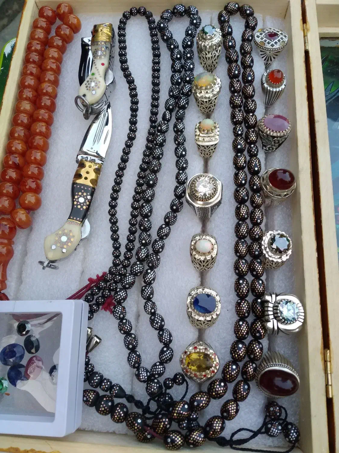 چند عدد جواهرات دست ساز قلم زنی|جواهرات|ارومیه, |دیوار