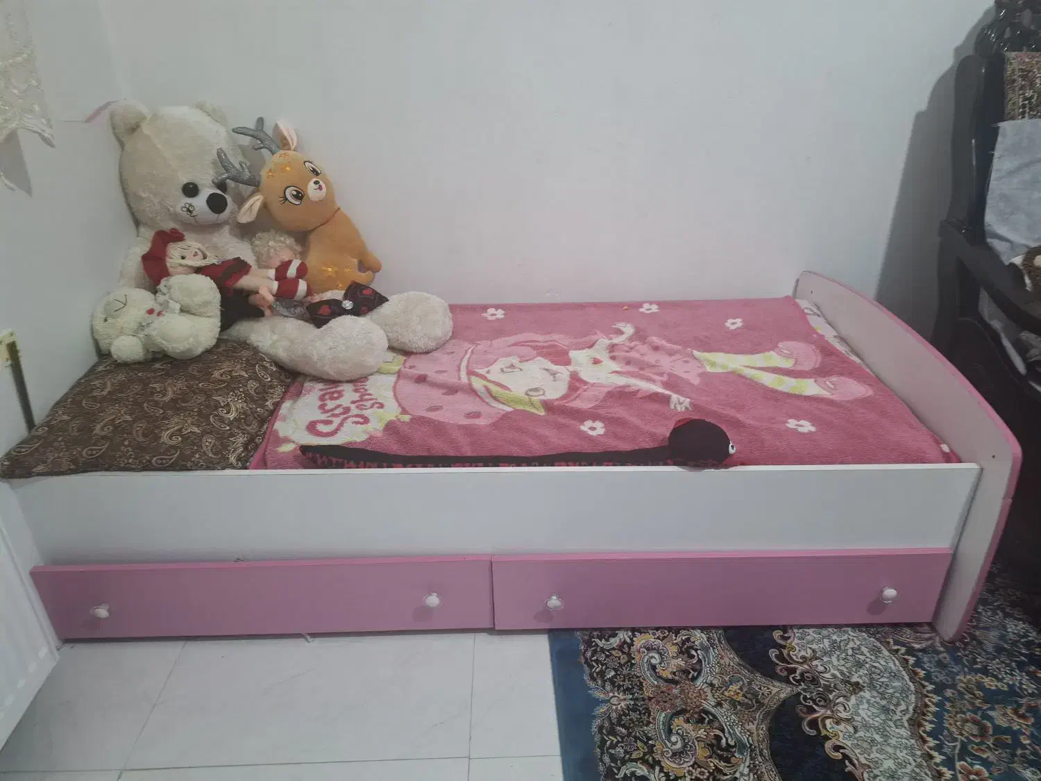 تخت کودک و گهواره شو|تخت و سرویس خواب|زرند, |دیوار