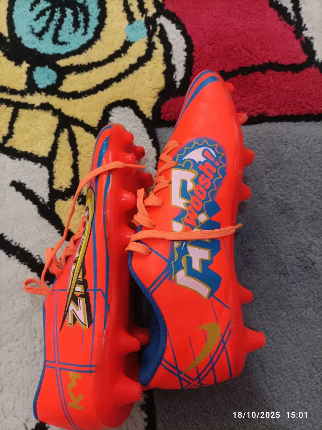 کفش ورزشی فوتبال|کیف، کفش، کمربند|رامهرمز, |دیوار